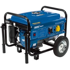 Draper EXPERT Petrol Generator with Wheels (2.2kVA/2.0kW)