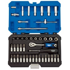 Draper EXPERT 1/4" Sq. Dr. Metric Socket Set (44 Piece)