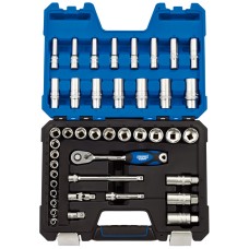 Draper EXPERT 3/8" Sq. Dr. Metric Socket Set (42 Piece)