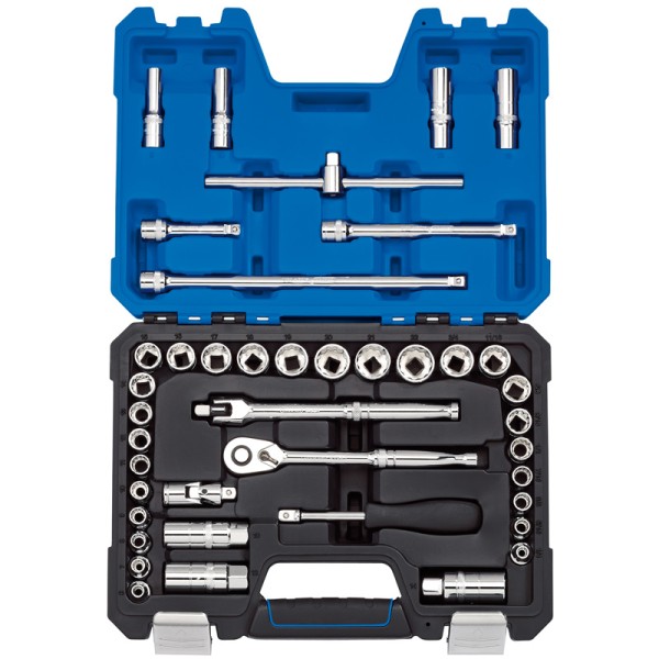 Draper EXPERT 3/8" Sq. Dr. Combined MM/AF Socket Set (41 Piece) Draper EXPERT 3/8" Sq. Dr. Combined MM/AF Socket Set (41 Piece)
