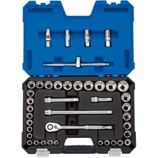 Draper EXPERT 1/2" Sq. Dr. MM/AF Combined Socket Set (41 Piece)