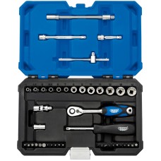 Draper EXPERT 1/4" Sq. Dr. Metric Draper Expert Multi-Drive® Socket Set (43 piece)