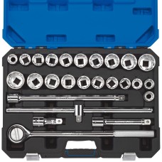 Draper EXPERT 3/4" Sq. Dr. Combined MM/AF Socket Set (26 Piece)