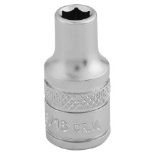 Draper EXPERT 1/4" Square Drive Imperial Socket (3/16")