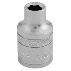 Draper EXPERT 3/8" Square Drive 6 Point Metric Socket (6mm)