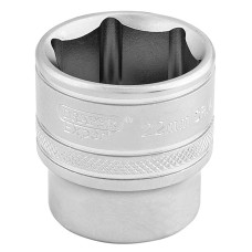 Draper EXPERT 3/8" Square Drive 6 Point Metric Socket (22mm)