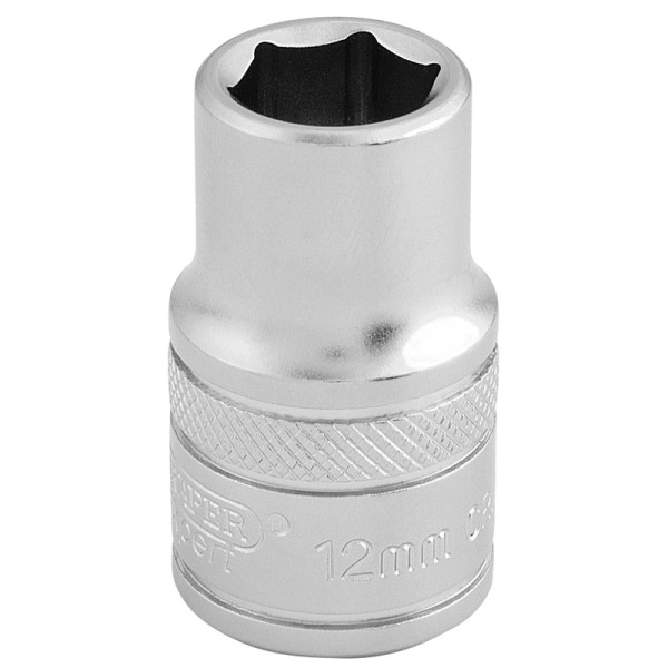 Draper EXPERT 1/2" Square Drive 6 Point Metric Socket (12mm) Draper EXPERT 1/2" Square Drive 6 Point Metric Socket (12mm)