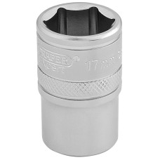 Draper EXPERT 1/2" Square Drive 6 Point Metric Socket (17mm)