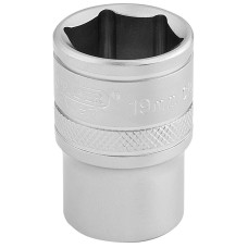 Draper EXPERT 1/2" Square Drive 6 Point Metric Socket (19mm)