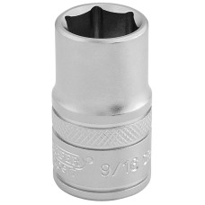 Draper EXPERT 1/2" Square Drive 6 Point Imperial Socket (9/16")