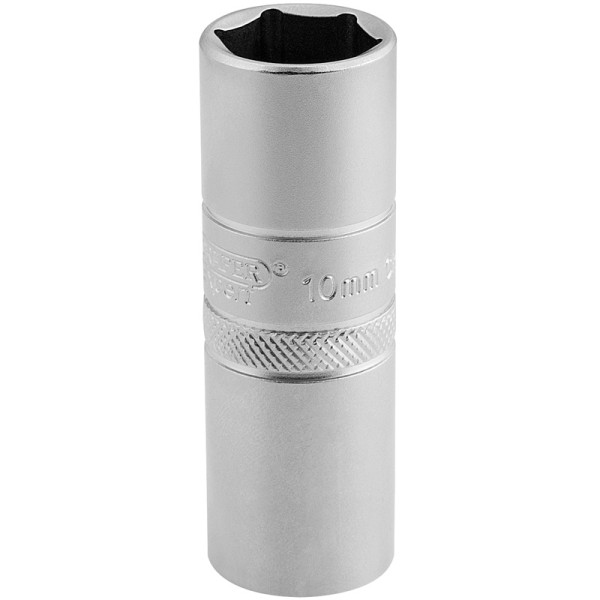 Draper EXPERT 1/2" Square Drive 10mm Thread 6 Point Satin Chrome Spark Plug Socket (16mm Socket) Draper EXPERT 1/2" Square Drive 10mm Thread 6 Point Satin Chrome Spark Plug Socket (16mm Socket)