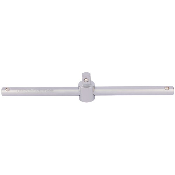 Draper EXPERT 1/2" Square Drive Satin Chrome Sliding T Bar Draper EXPERT 1/2" Square Drive Satin Chrome Sliding T Bar