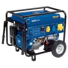 Draper EXPERT Petrol Generator with Wheels - 5000W