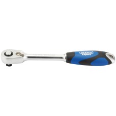 Draper EXPERT 3/8" Sq. Dr. 60 Tooth Micro Head Reversible Soft Grip Ratchet