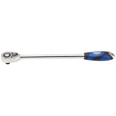 Draper EXPERT 1/2" Sq. Dr. 48 Tooth Extra Long Reversible Quick Release Soft Grip Ratchet