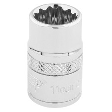 Draper EXPERT 3/8" Square Drive Hi-Torq® 12 Point Socket (11mm)