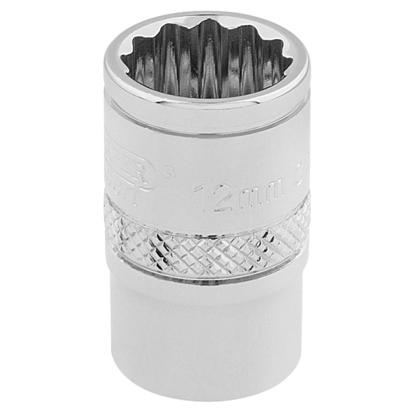 Draper EXPERT 3/8" Square Drive Hi-Torq® 12 Point Socket (12mm) Draper EXPERT 3/8" Square Drive Hi-Torq® 12 Point Socket (12mm)