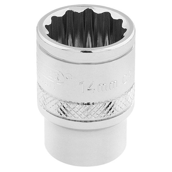 Draper EXPERT 3/8" Square Drive Hi-Torq® 12 Point Socket (14mm) Draper EXPERT 3/8" Square Drive Hi-Torq® 12 Point Socket (14mm)