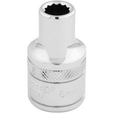 Draper EXPERT 1/2" Square Drive Hi-Torq® 12 Point Socket (8mm)