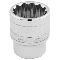 Draper EXPERT 1/2" Square Drive Hi-Torq® 12 Point Socket (26mm)