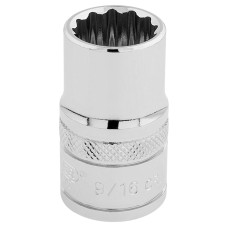 Draper EXPERT 1/2" Square Drive Hi-Torq® 12 Point Socket (9/16")