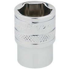 Draper EXPERT 1/4" Square Drive Hi-Torq® 6 Point Socket (1/2")