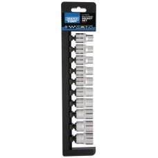 Draper EXPERT 1/2 Inch Sq. Dr. Multi-Drive® Socket Set (10 Piece)