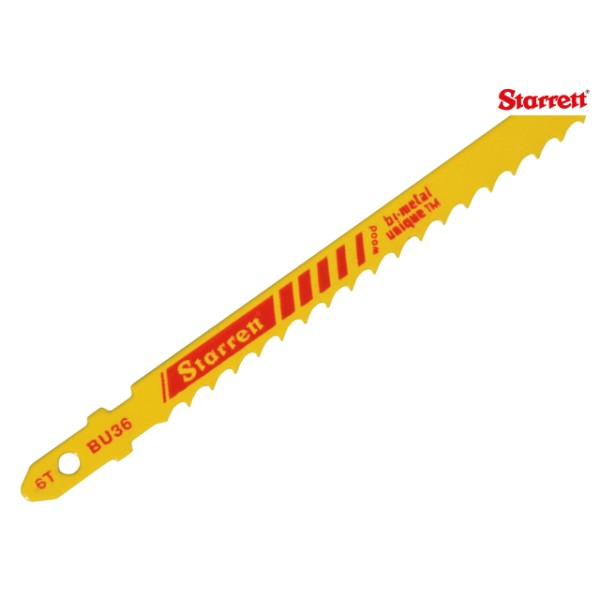 Starrett BU36-5 Wood Cutting Jigsaw Blades Pack of 5 Starrett BU36-5 Wood Cutting Jigsaw Blades Pack of 5