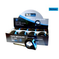 TALATools  8m Measuring Tape Display, 16 Piece