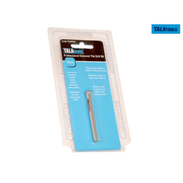TALATools Professional Diamond Tile Drill Bit 6mm TALATools Professional Diamond Tile Drill Bit 6mm