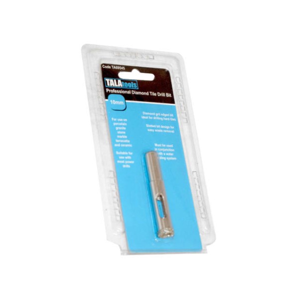TALATools Professional Diamond Tile Drill Bit 10mm TALATools Professional Diamond Tile Drill Bit 10mm