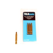 TALATools TiN Coated Screwdriver Bits Pozidriv PZ1 50mm (Pack 3) TALATools TiN Coated Screwdriver Bits Pozidriv PZ1 50mm (Pack 3)