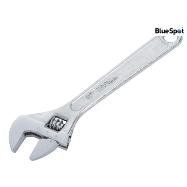 BlueSpot Tools Adjustable Wrench 200mm (8in) BlueSpot Tools Adjustable Wrench 200mm (8in)