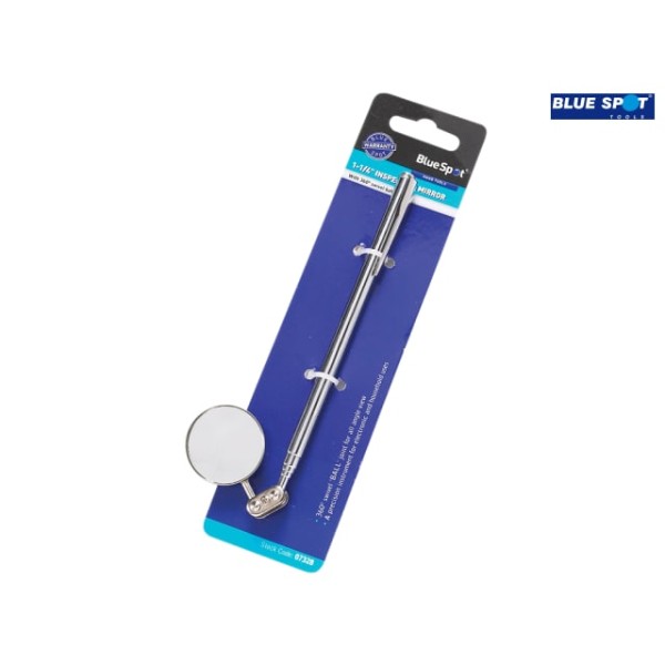 BlueSpot Tools Swivel Telescopic Inspection Mirror 180-635mm BlueSpot Tools Swivel Telescopic Inspection Mirror 180-635mm