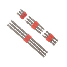 BlueSpot Tools Power Bit Set Std / Long 12 Piece