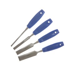 BlueSpot Tools Wood Chisel Set of 4: 6, 12, 19 & 25mm