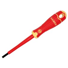 Bahco BAHCOFIT Insulated Screwdriver Slotted Tip 10.0 x 200mm