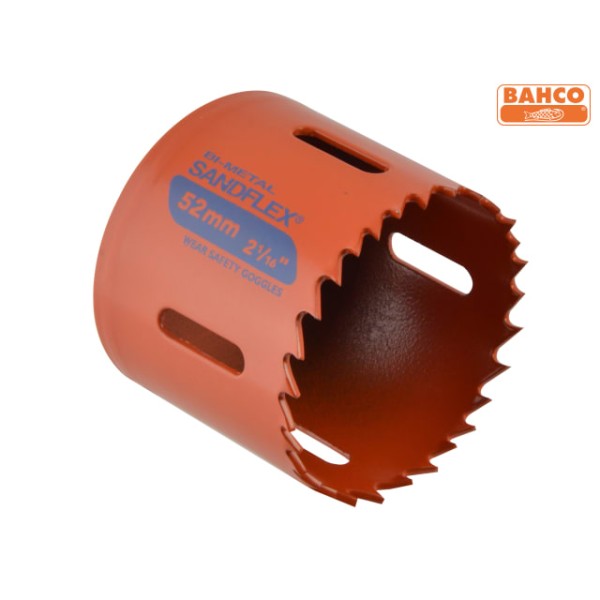 Bahco 3830-52-C Bi-Metal Variable Pitch Holesaw 52mm Bahco 3830-52-C Bi-Metal Variable Pitch Holesaw 52mm