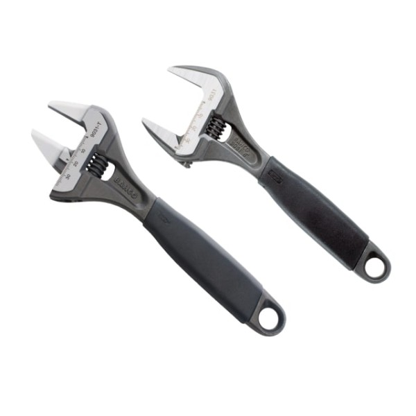 Bahco ERGO Adjustable Wrench Twin Pack Capacity 32/38mm Bahco ERGO Adjustable Wrench Twin Pack Capacity 32/38mm