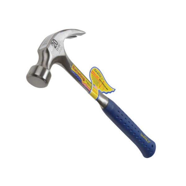 Estwing E3/20C Curved Claw Hammer - Vinyl Grip 560g (20oz) Estwing E3/20C Curved Claw Hammer - Vinyl Grip 560g (20oz)