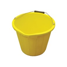 Faithfull 3 Gallon 14 litre Bucket - Yellow