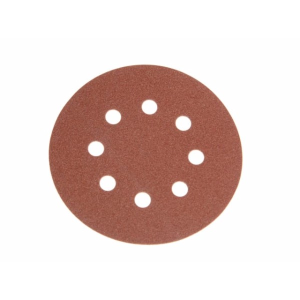 Faithfull Hook & Loop Sanding Disc DID3 Holed 125mm x 120g (Pack of 25) Faithfull Hook & Loop Sanding Disc DID3 Holed 125mm x 120g (Pack of 25)