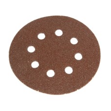 Faithfull Hook & Loop Sanding Disc DID2 Holed 150mm Medium Fine (Pack of 5)