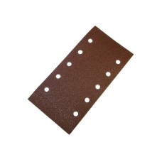 Faithfull 1/2 Orbital Sheet Red Punched Assorted (Pack of 5)