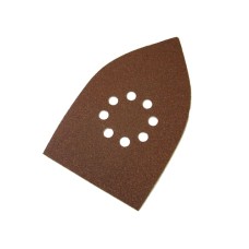 Faithfull Multi Sander Sheets Hook & Loop Fine Grit (Pack of 5)