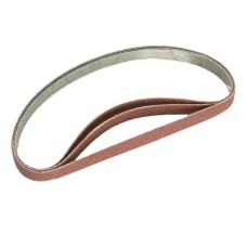 Faithfull Cloth Sanding File Belt 455mm x 13mm Assorted (Pack of 5)