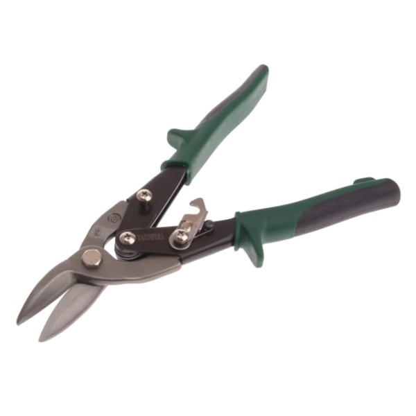 Faithfull Green Compound Aviation Snips Right Cut 250mm (10in) Faithfull Green Compound Aviation Snips Right Cut 250mm (10in)