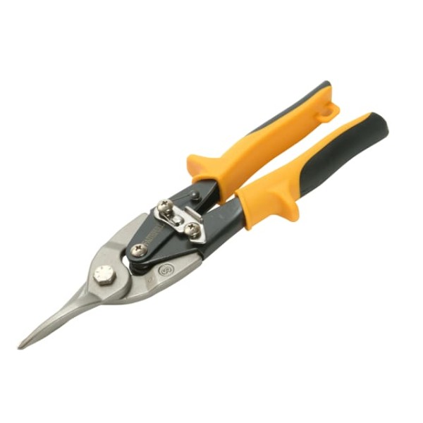 Faithfull Yellow Compound Aviation Snips Straight Cut 250mm (10in) Faithfull Yellow Compound Aviation Snips Straight Cut 250mm (10in)