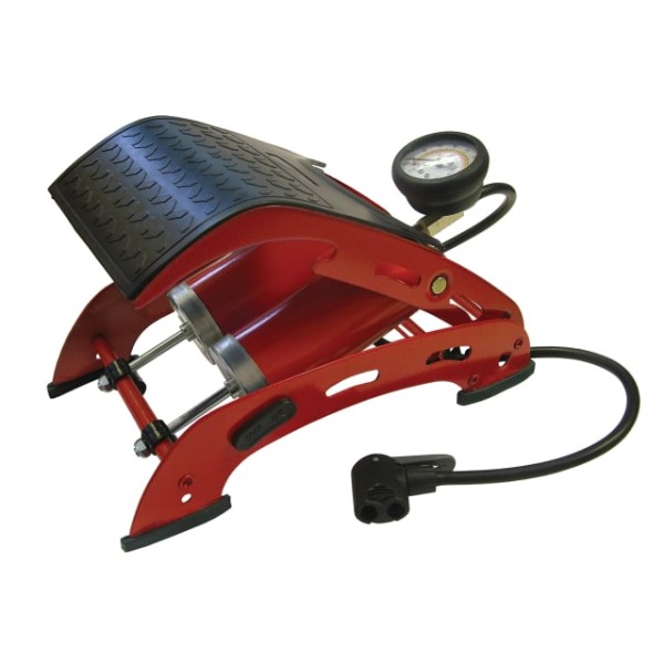 Faithfull Foot Pump Double Cylinder with Gauge Faithfull Foot Pump Double Cylinder with Gauge