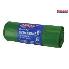 Faithfull Heavy-Duty Strong Garden Sacks (10)